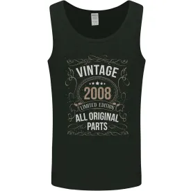 16th Birthday Limited Edition 2008 Mens Vest Tank Top
