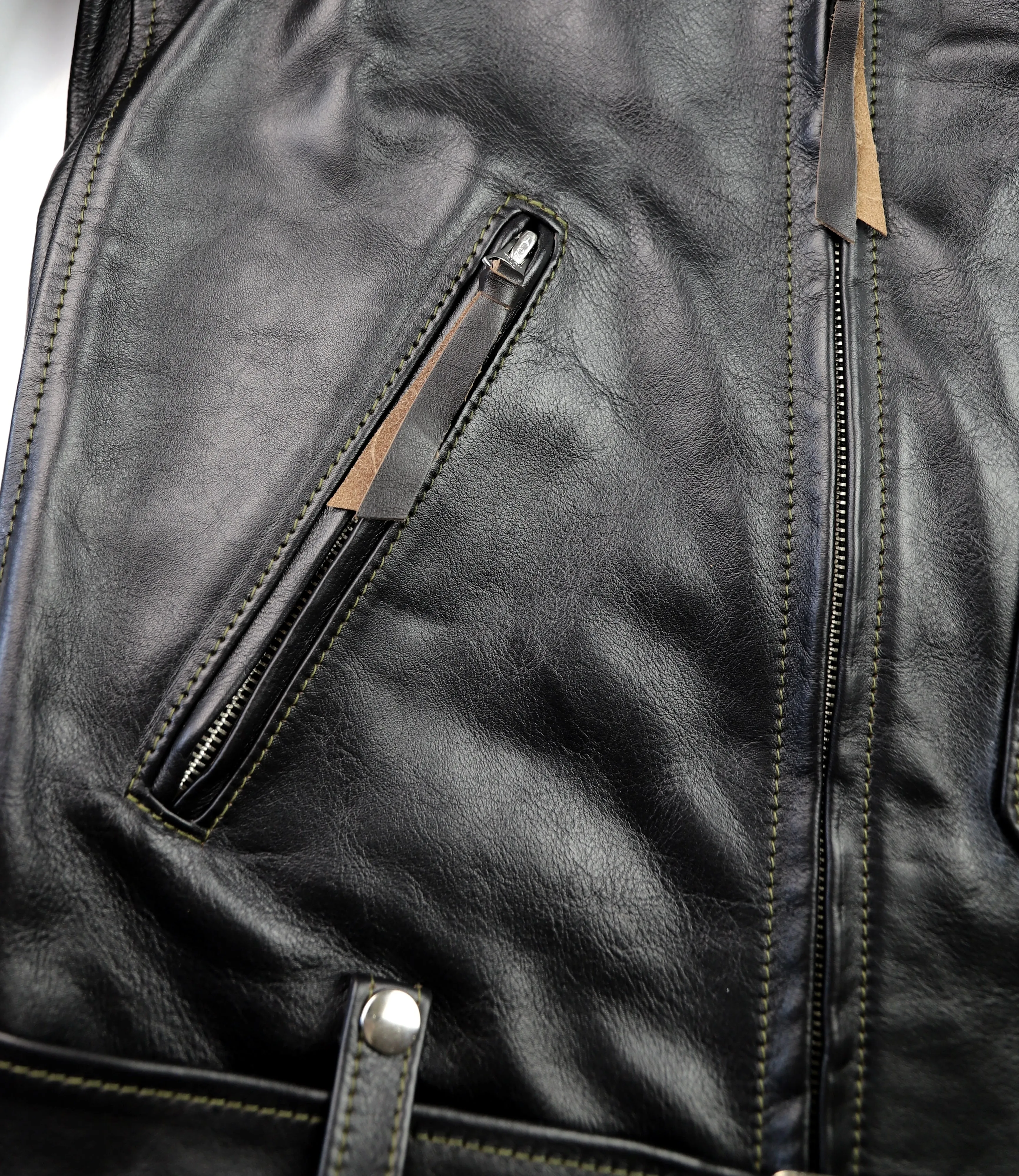 Aero D-Pocket Ridley, size 42, Blackened Brown Vicenza Horsehide