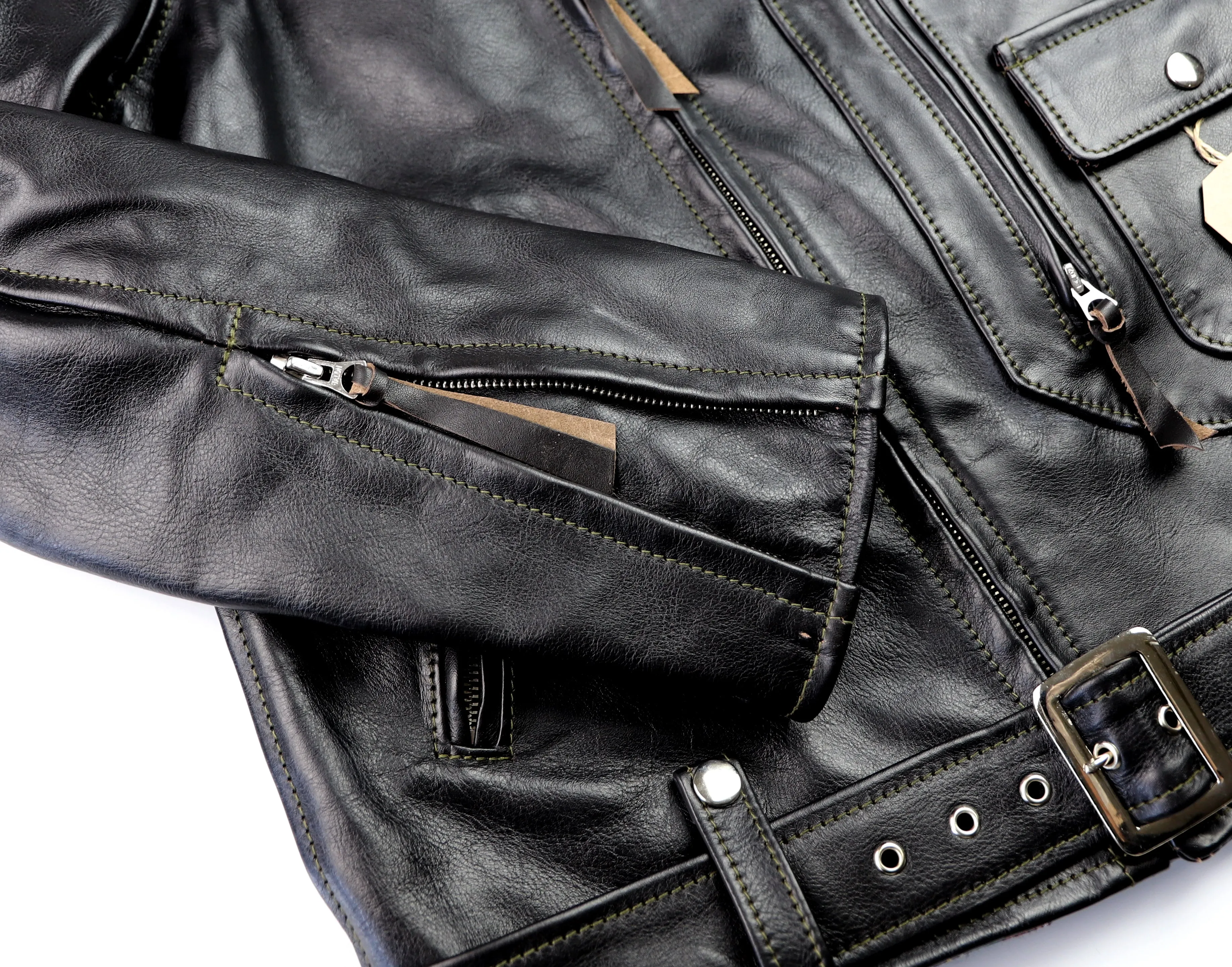 Aero D-Pocket Ridley, size 42, Blackened Brown Vicenza Horsehide