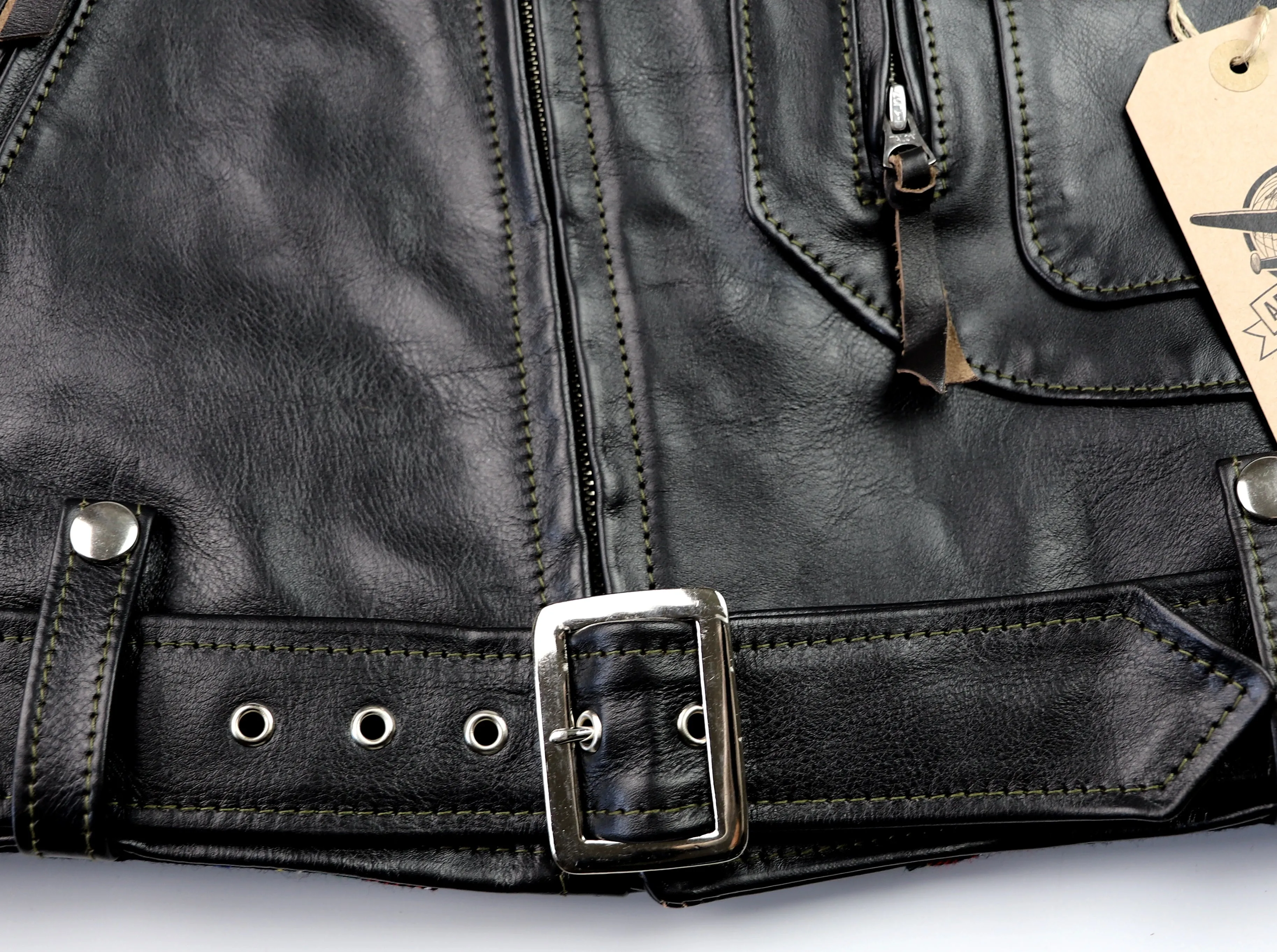 Aero D-Pocket Ridley, size 42, Blackened Brown Vicenza Horsehide
