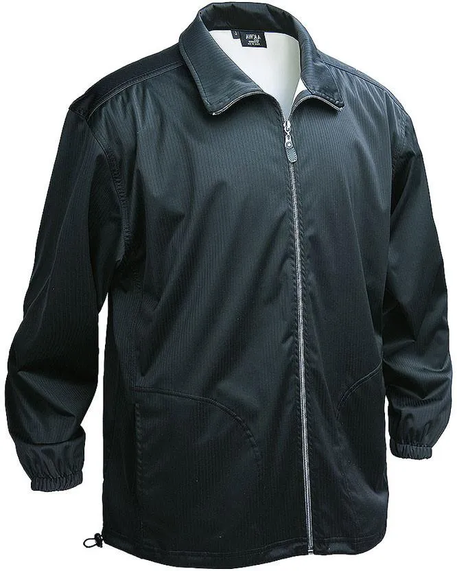 AKWA Water & Wind Resistant Men's Full Zip Jacket (Bonded Jersey)