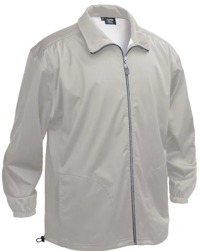 AKWA Water & Wind Resistant Men's Full Zip Jacket (Bonded Jersey)