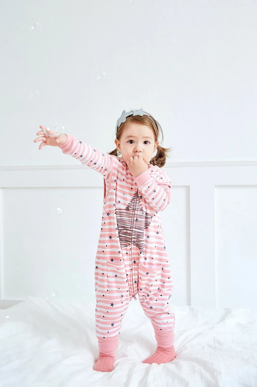 Bling Pink Cotton Sleepsack