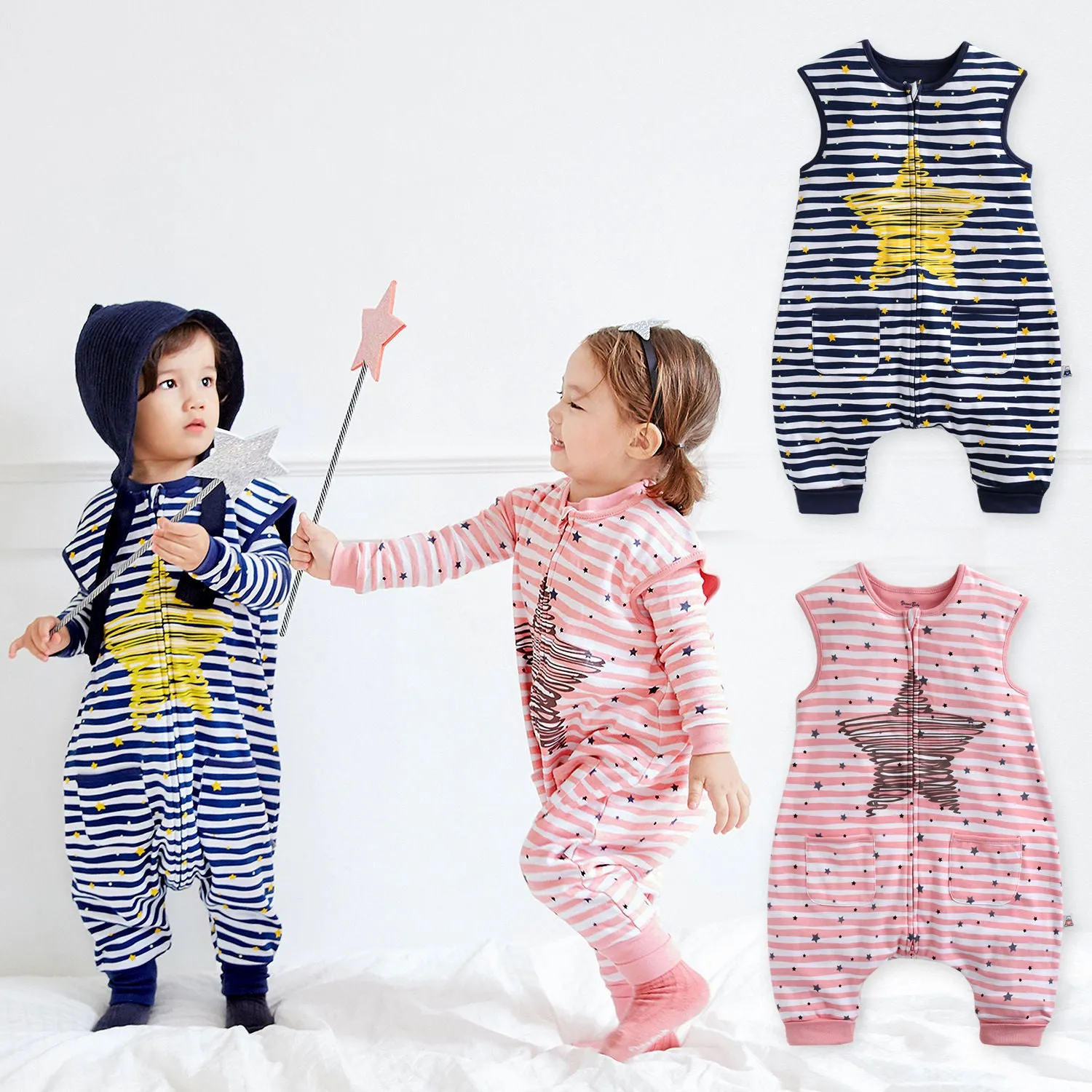 Bling Pink Cotton Sleepsack