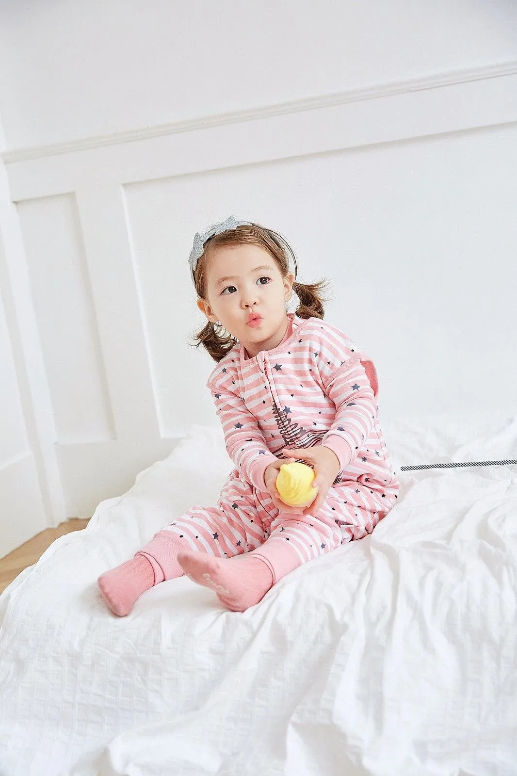 Bling Pink Cotton Sleepsack