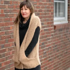Bouclé Cocoon Vest, download