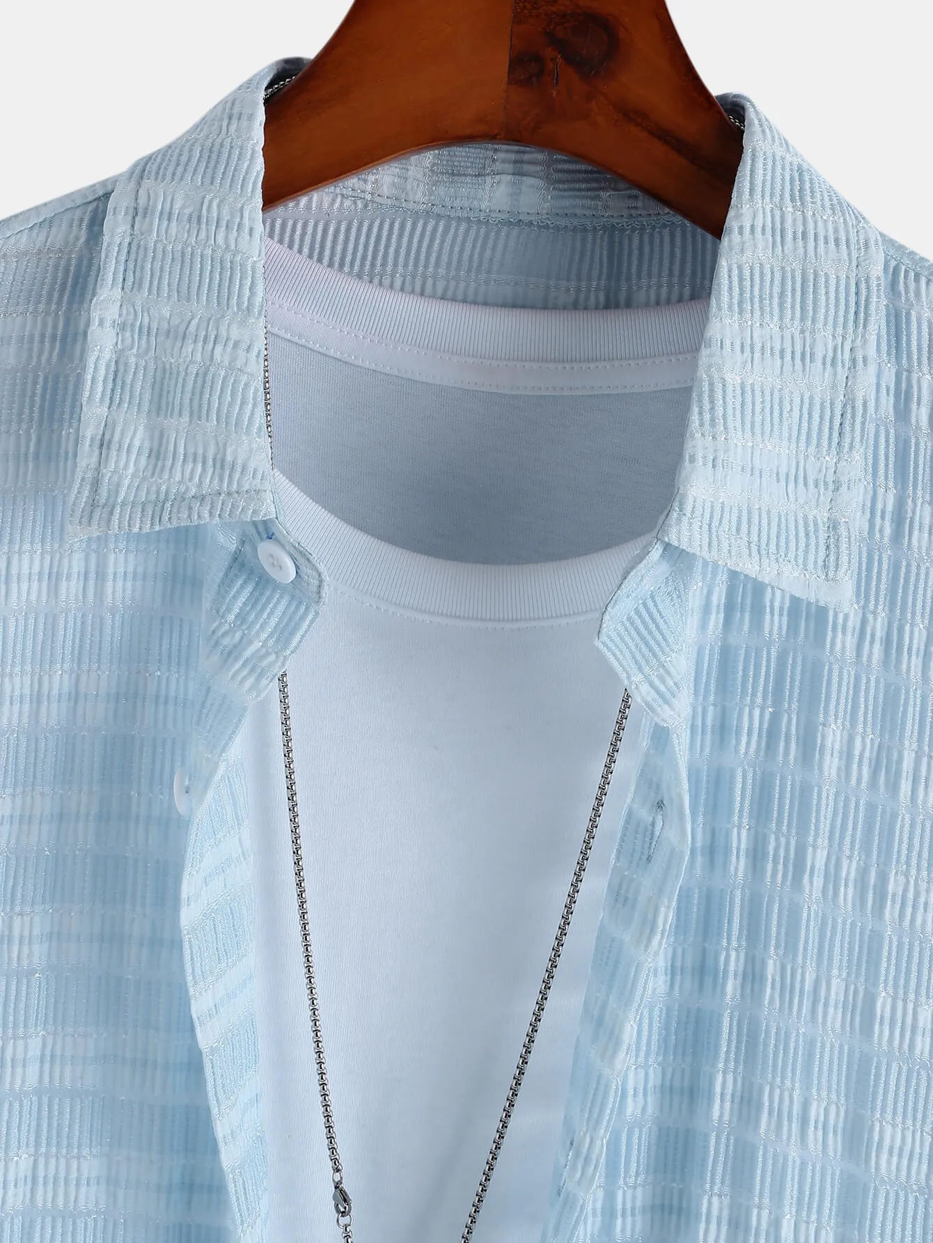 Breathable Versatile Lapel Collar Shirt