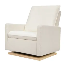 Cali Pillowback Chair-and-a-Half Glider - Chantilly Fleece