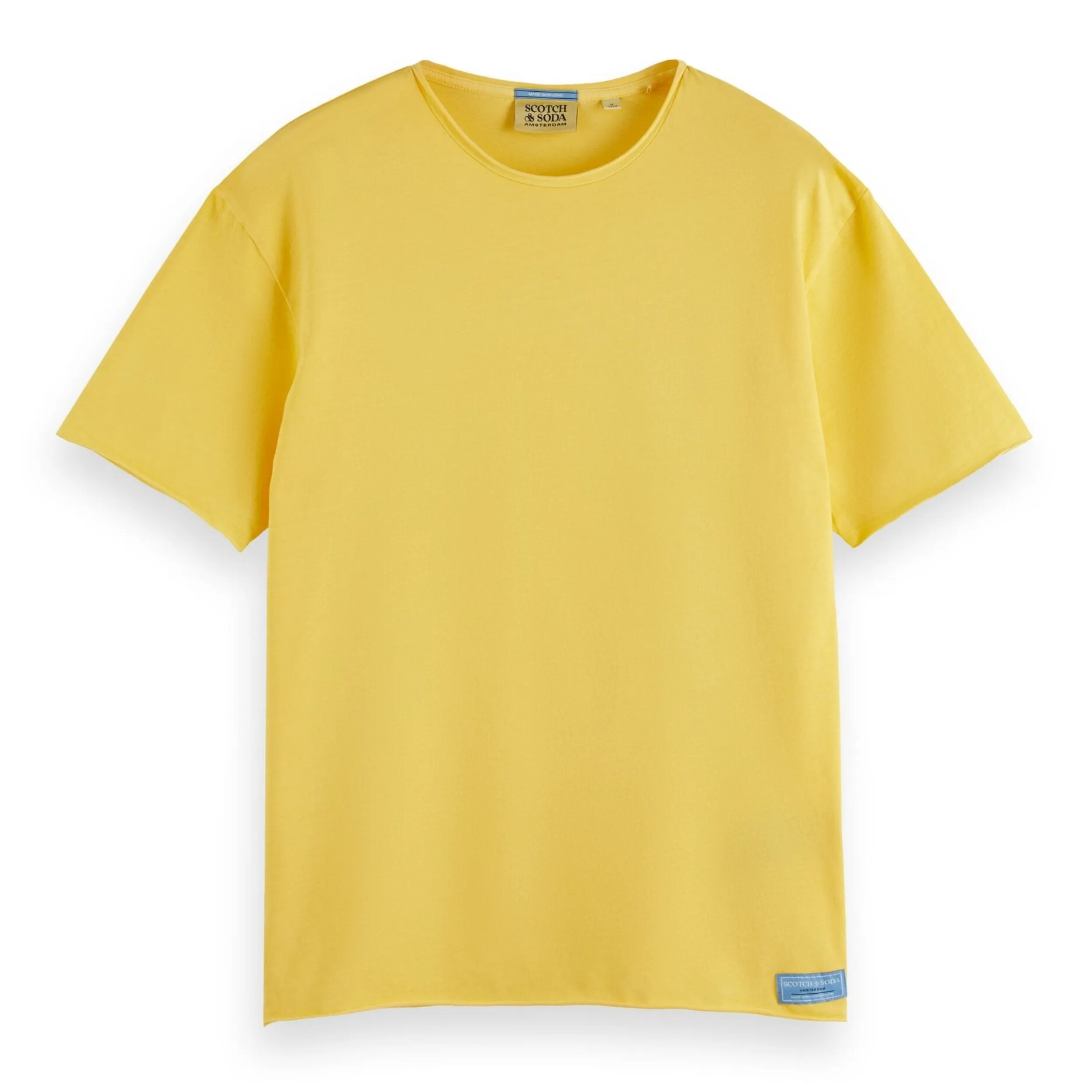 Candlelight Relaxed Fit Raw Edge T-Shirt