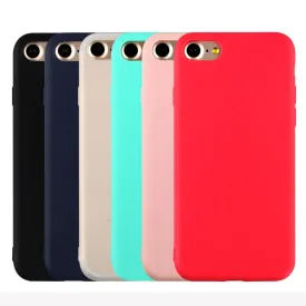 Candy Colors Soft TPU Silicon iPhone Case
