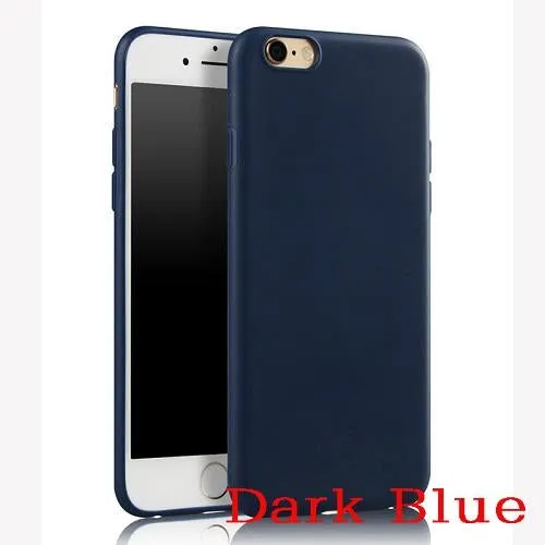 Candy Colors Soft TPU Silicon iPhone Case