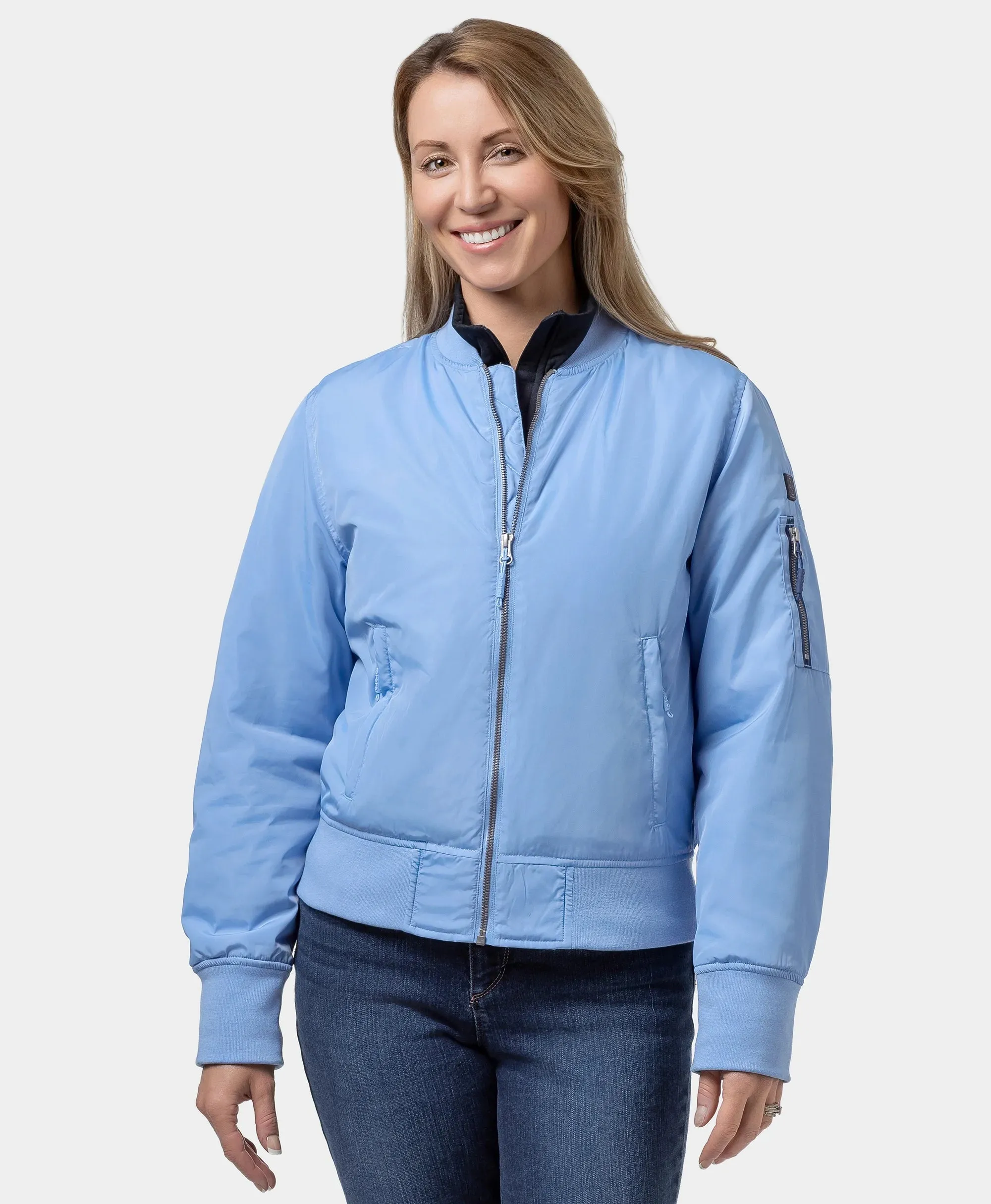 Cityscape Women's Heated Bomber Jacket (Apparel Only)