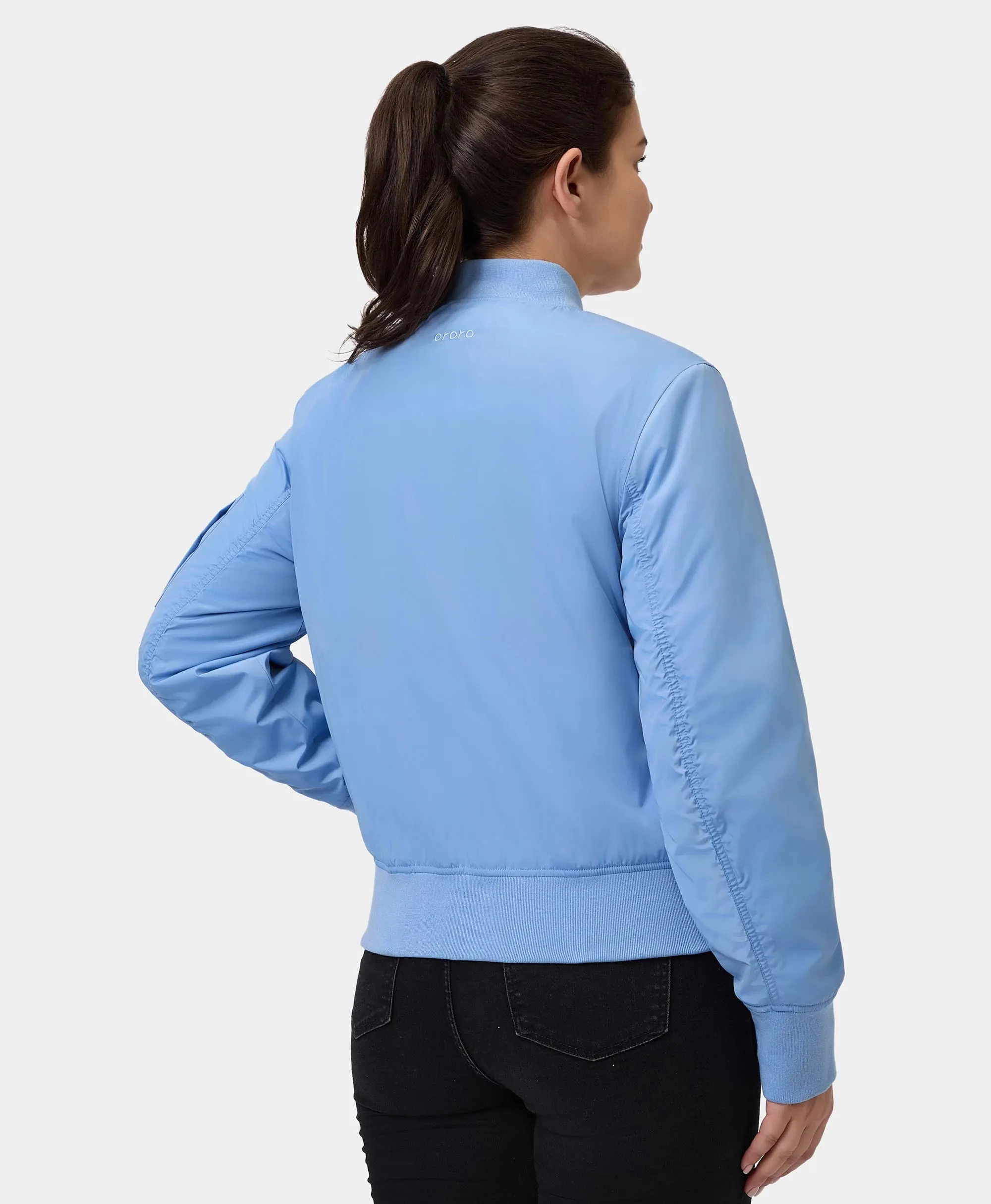 Cityscape Women's Heated Bomber Jacket (Apparel Only)