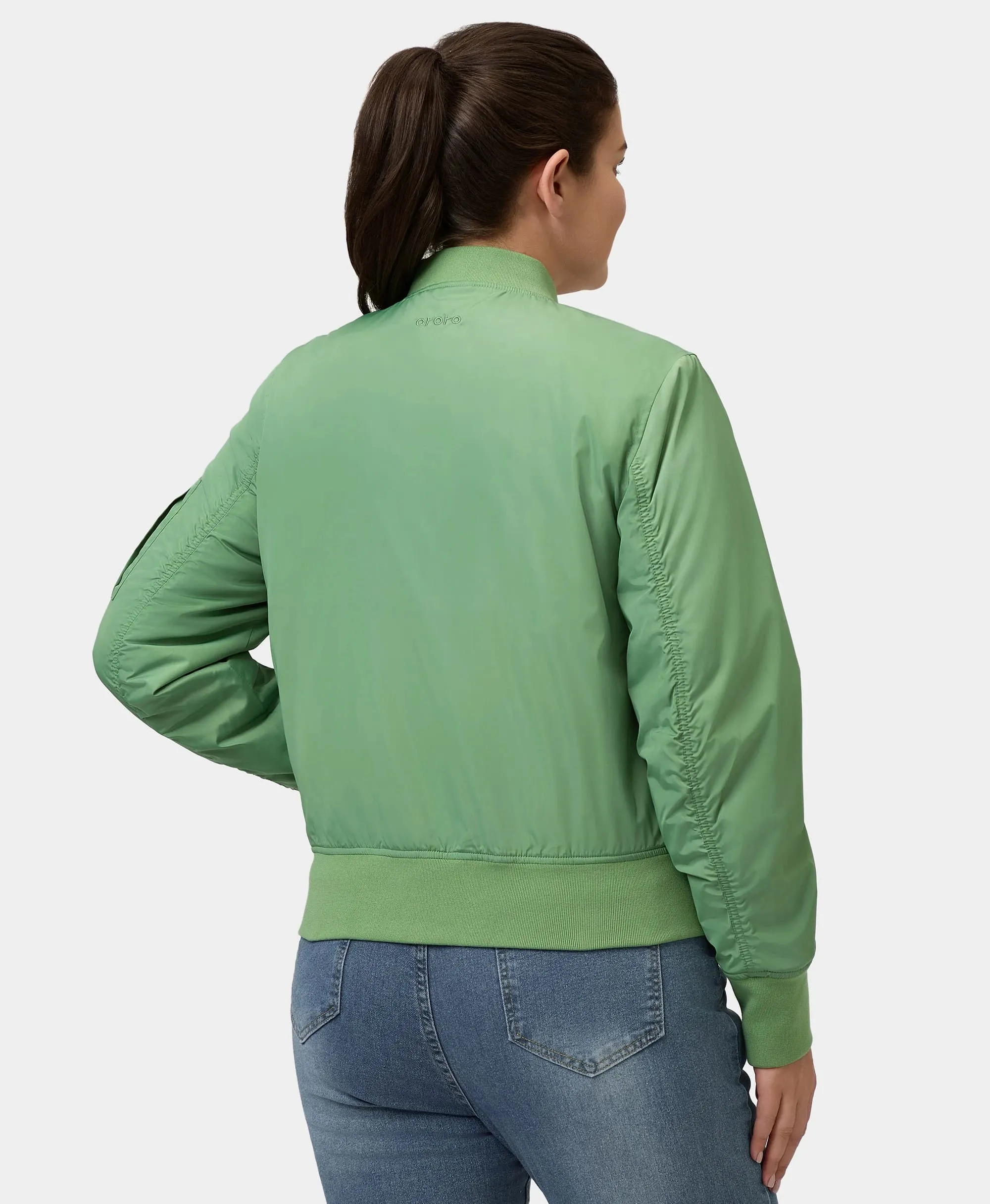 Cityscape Women's Heated Bomber Jacket (Apparel Only)