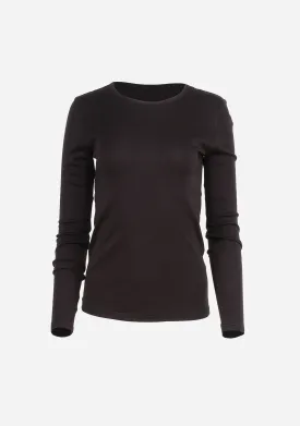 Crewneck 1x1 LS Pullover