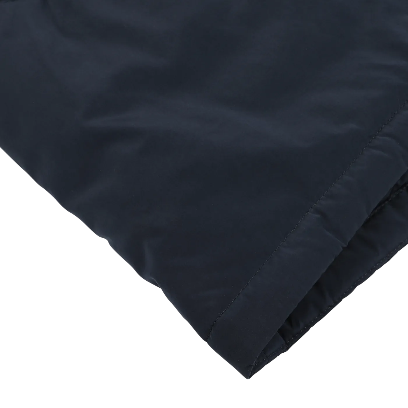 Dark Blue Nylon Technical Padded Jacket