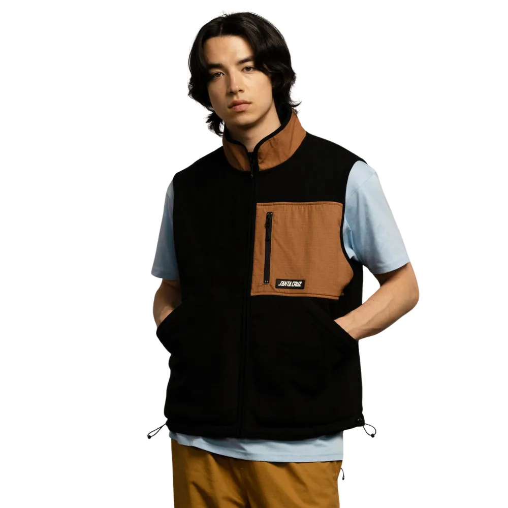 Darwin Vest Jacket Black