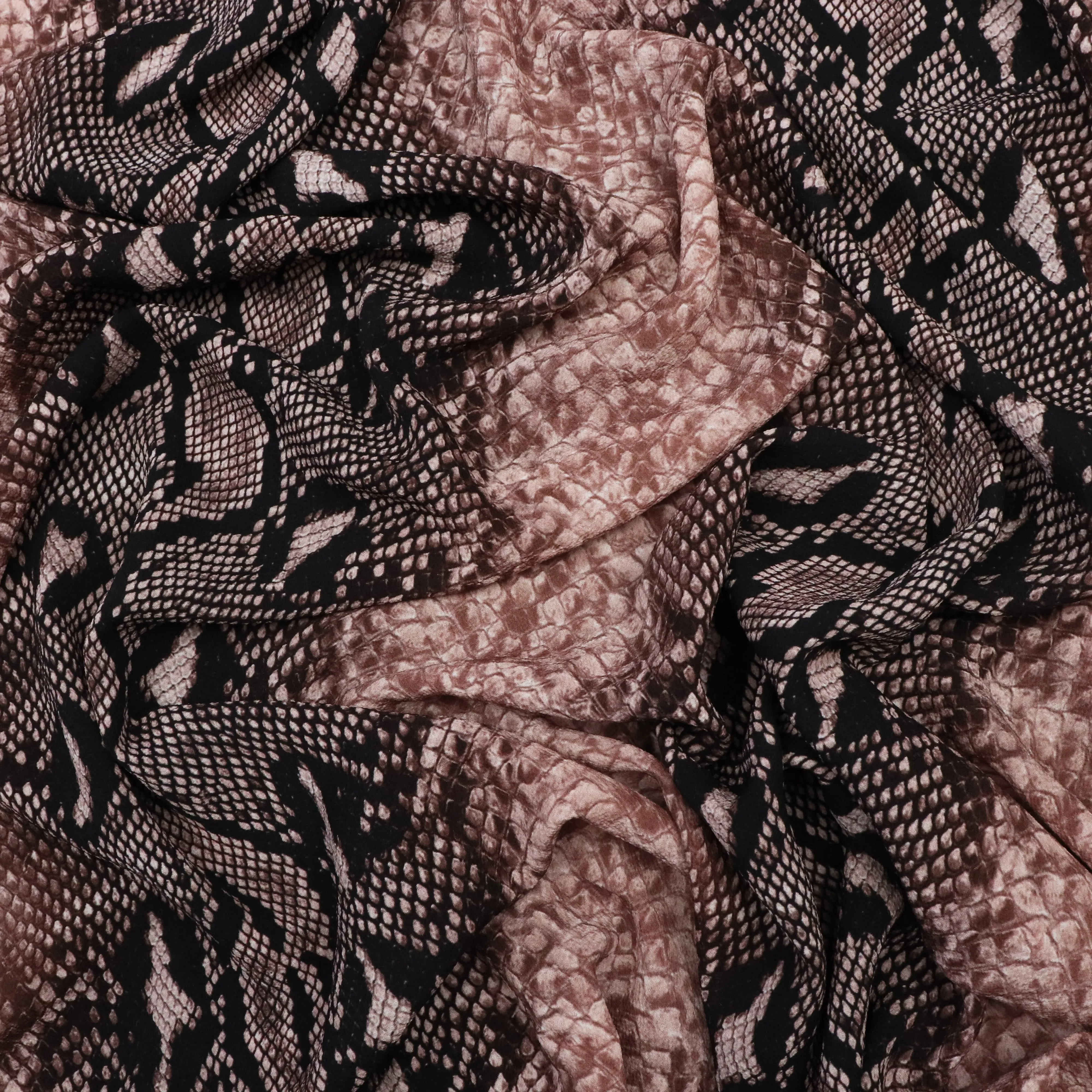 Deadstock Crepe - Snake Print - SALE