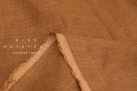 DEADSTOCK Washed Herringbone Linen Voile - B