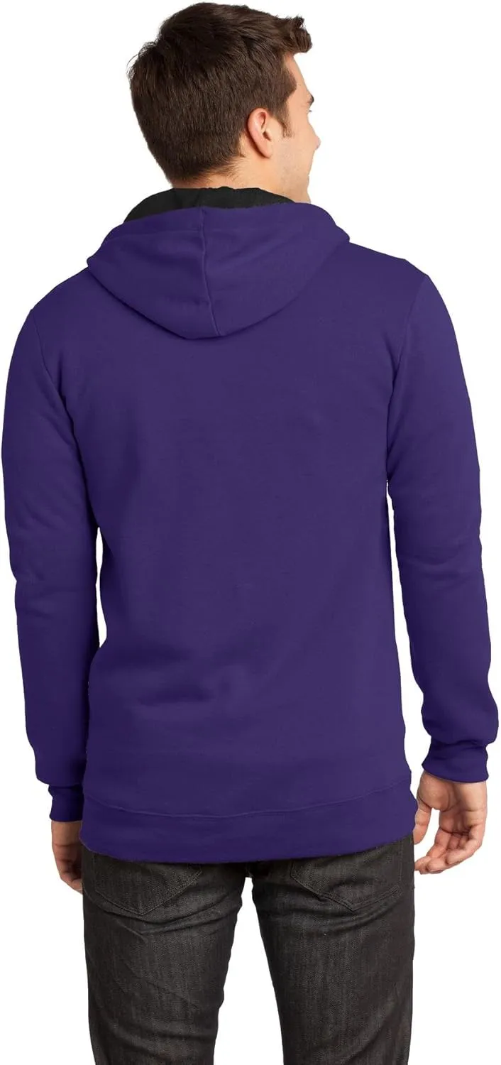 District The Concert Fleece Full-Zip Hoodie. DT800
