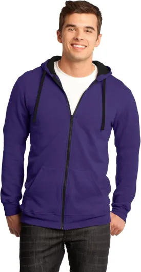District The Concert Fleece Full-Zip Hoodie. DT800