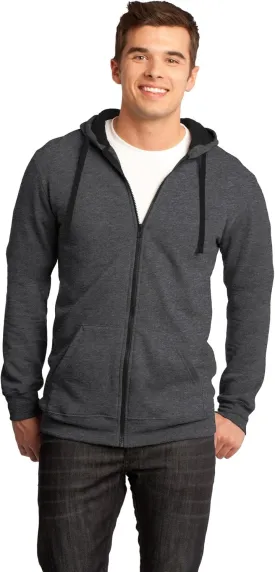 District The Concert Fleece Full-Zip Hoodie. DT800