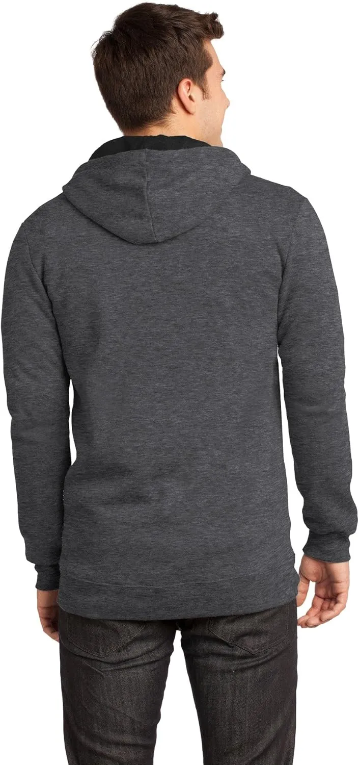 District The Concert Fleece Full-Zip Hoodie. DT800