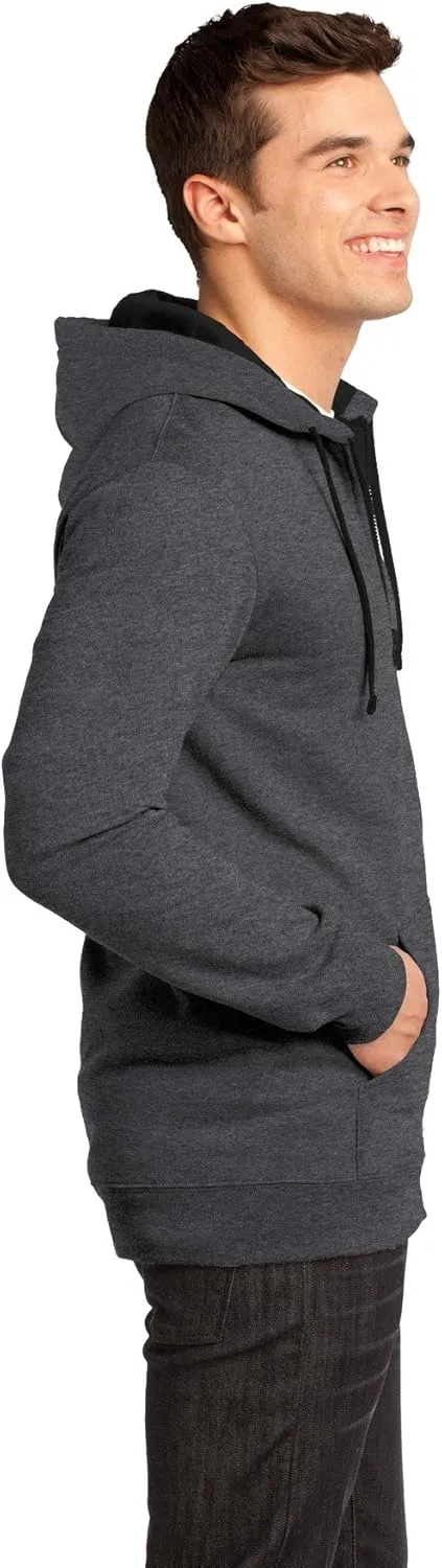District The Concert Fleece Full-Zip Hoodie. DT800