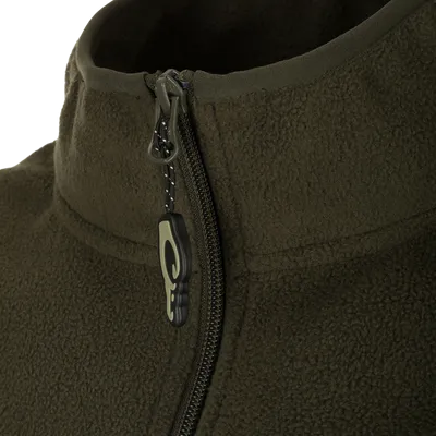 Drake Camp Fleece Vest- Kalamata Olive