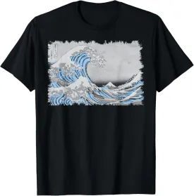 Famous Vintage Fine Art : Great Ocean Wave Special Design T-Shirt