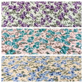 Floral Lightweight Georgette Dress fabric 58" M775 Mtex