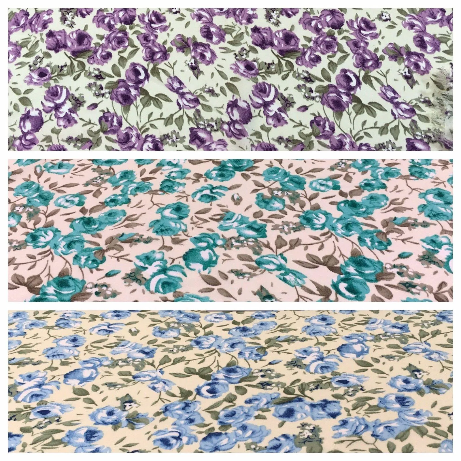 Floral Lightweight Georgette Dress fabric 58" M775 Mtex