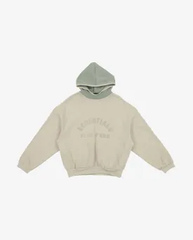 FOG ESSENTIALS FW24 NYLON FLEECE SEAL/SEAL HOODIE