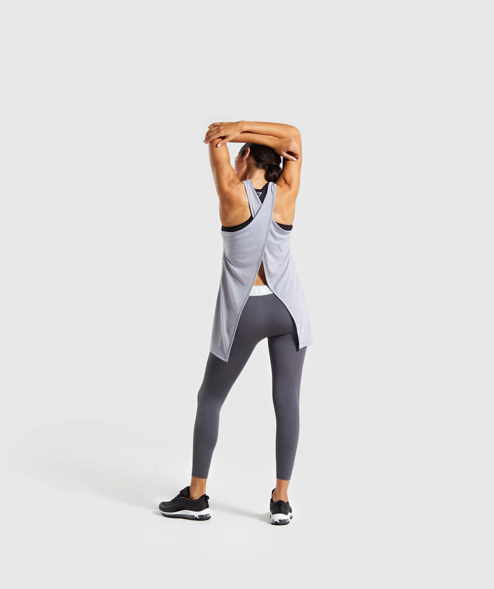 Gymshark Tie Back Vest - Lilac
