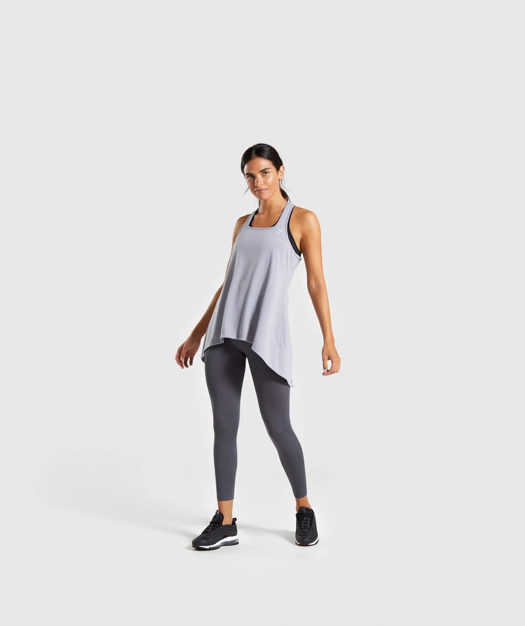 Gymshark Tie Back Vest - Lilac