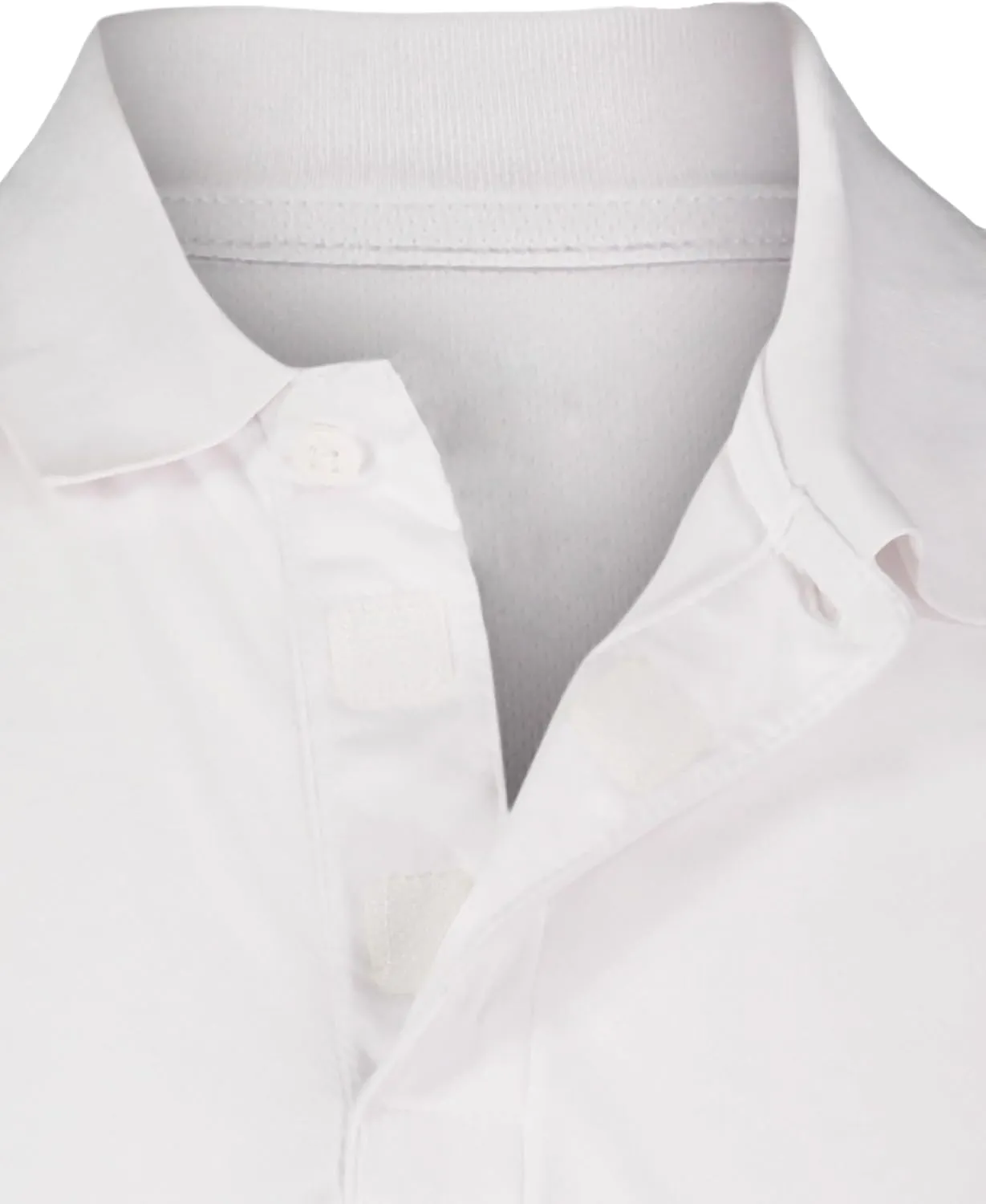 IZOD Boys' School Uniform Adaptive Long Sleeve Polo Shirt, Velcro Closure & Faux Buttons, Comfortable Pique Fabric