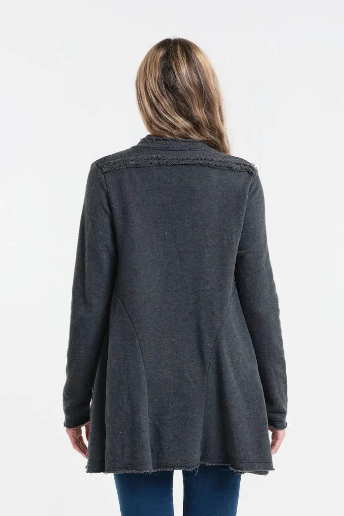 Jane French Terry Cozy Jacket (JLS111)