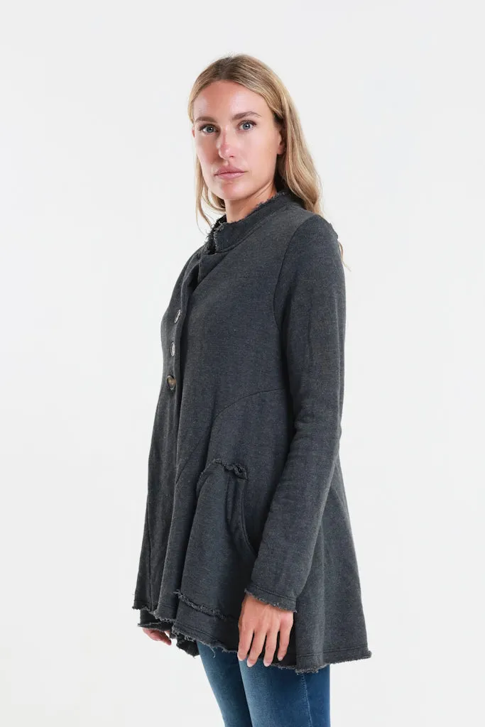Jane French Terry Cozy Jacket (JLS111)
