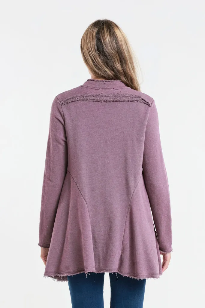 Jane French Terry Cozy Jacket (JLS111)