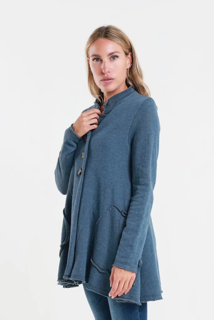 Jane French Terry Cozy Jacket (JLS111)
