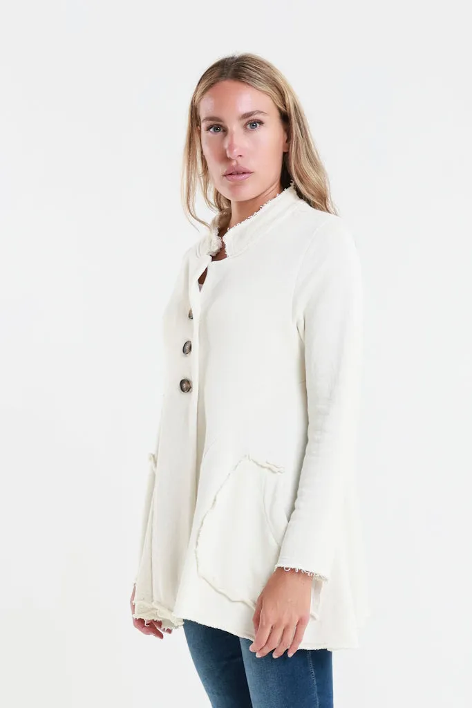 Jane French Terry Cozy Jacket (JLS111)