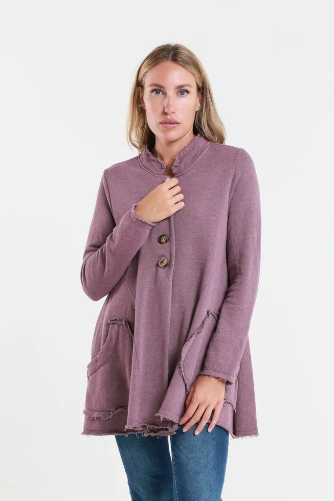 Jane French Terry Cozy Jacket (JLS111)