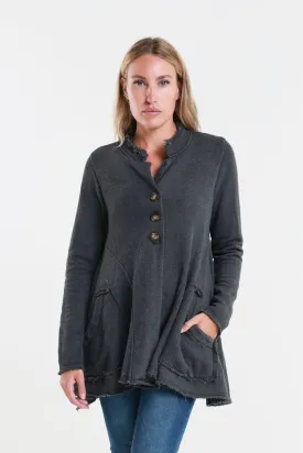 Jane French Terry Cozy Jacket (JLS111)