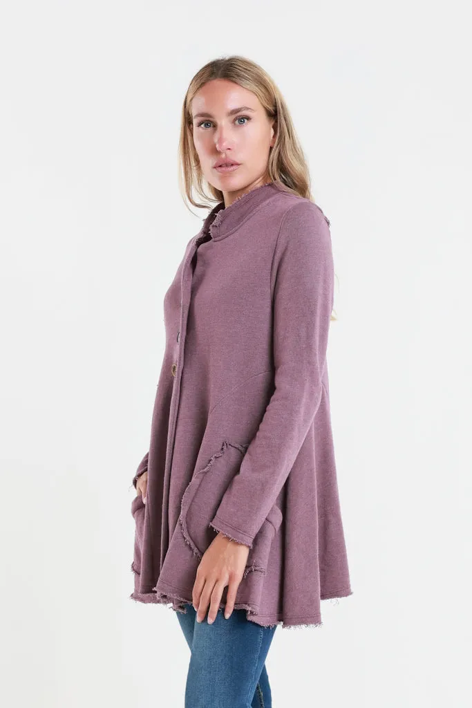 Jane French Terry Cozy Jacket (JLS111)