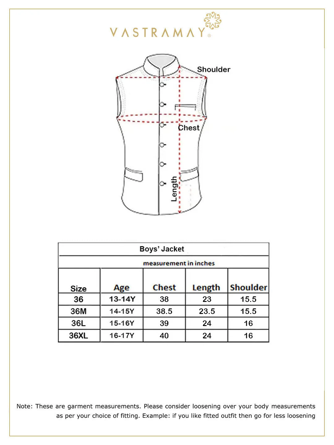 Jashvi Boys Multicolor-Base-Peach Floral Printed Nehru Jacket