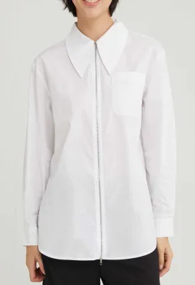 Jennie Zipper Long Blouse