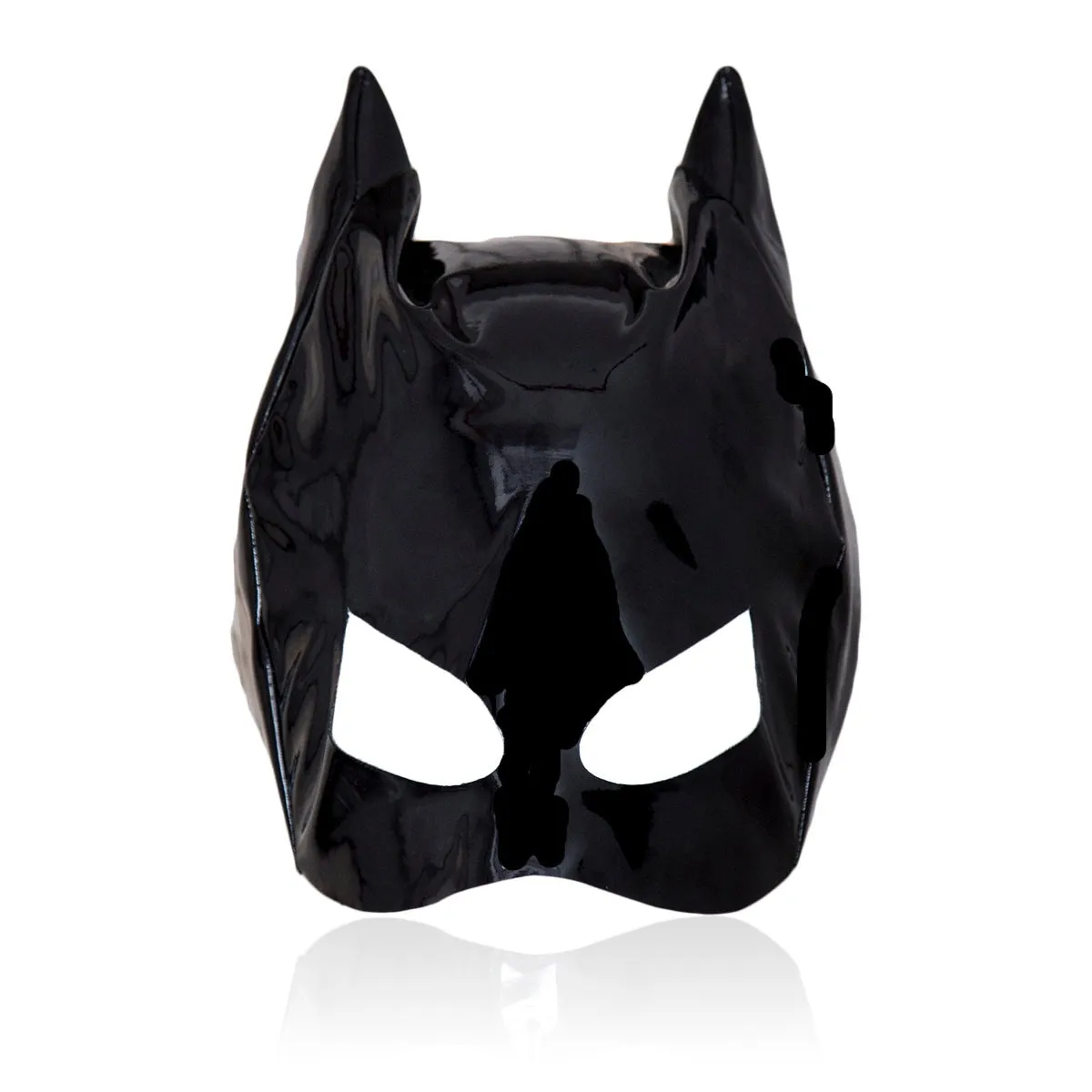 Kitty Mask | Black Patent  | High Quality Material