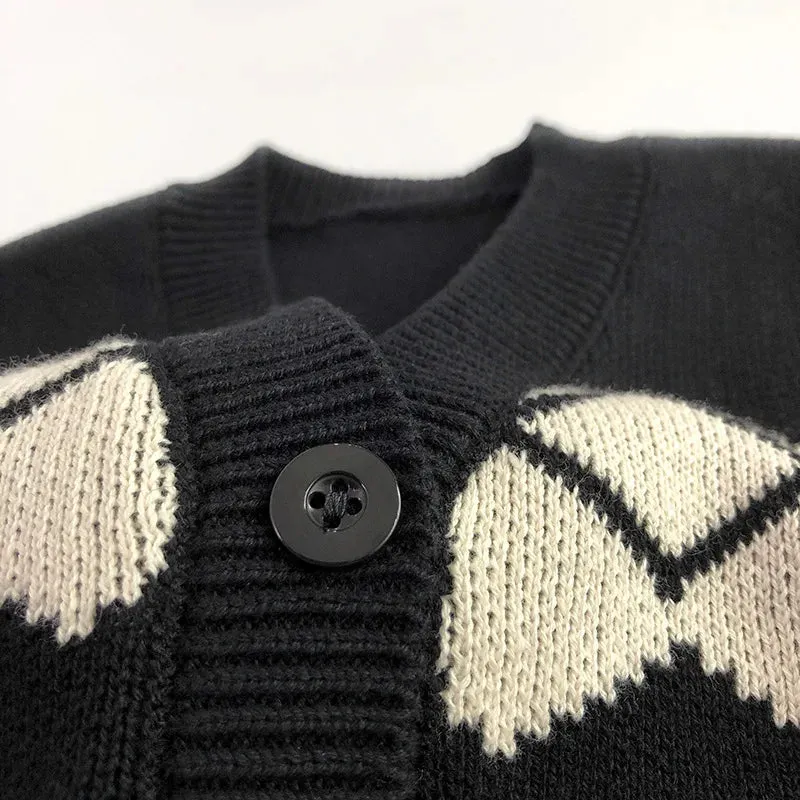 Knitted Vest Cardigan