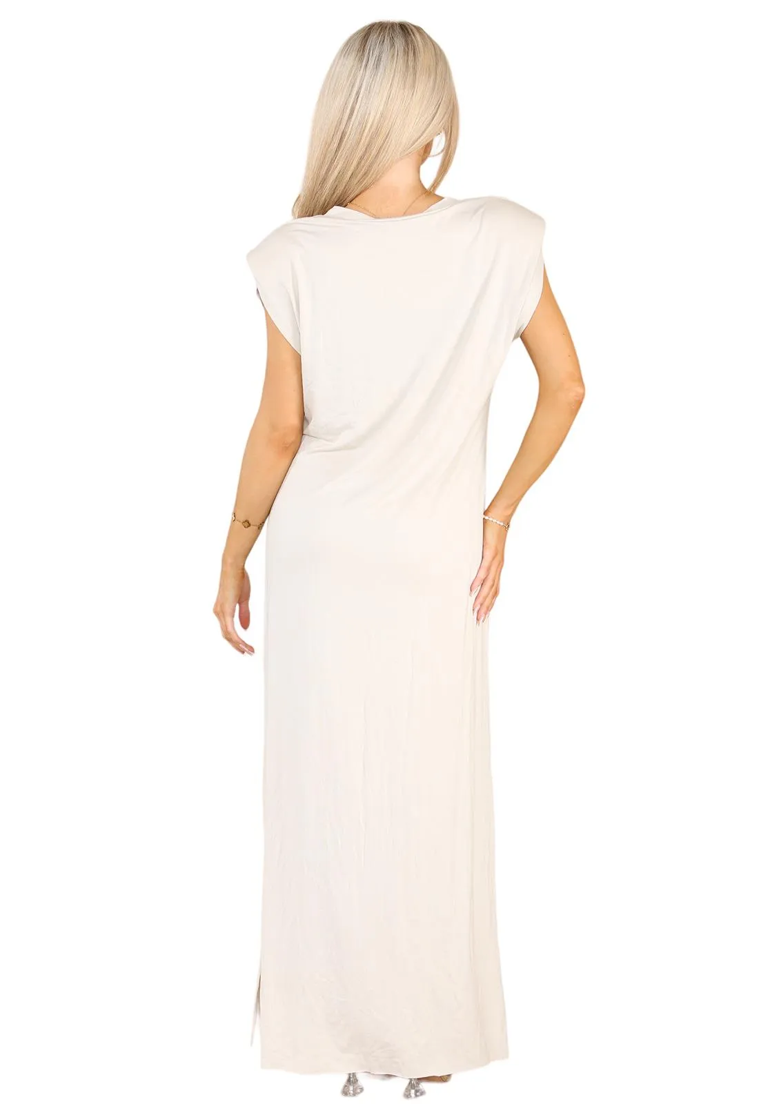 Ladies Sleeveless Long Dress