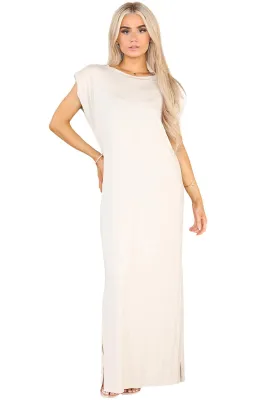 Ladies Sleeveless Long Dress